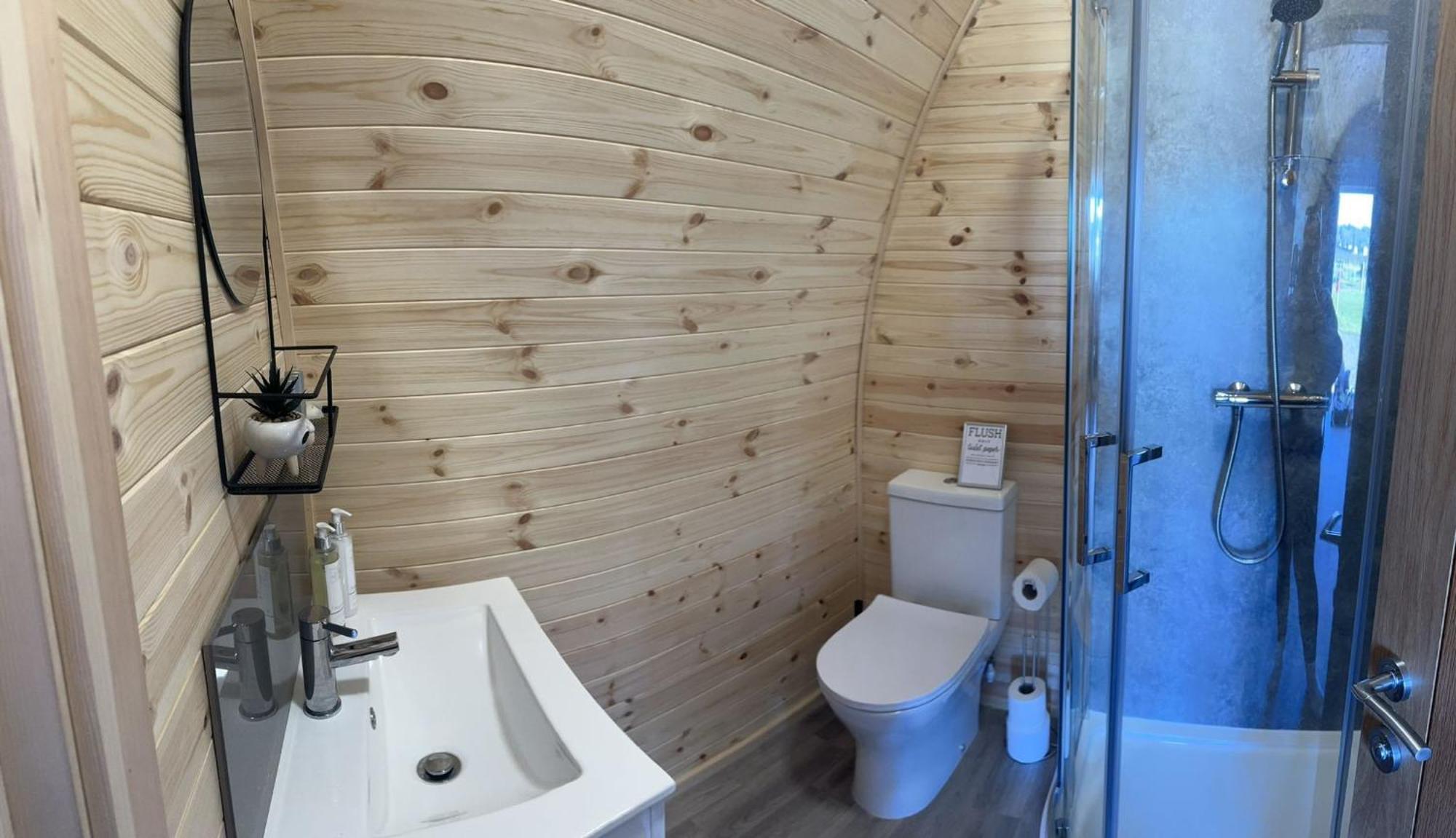 Ferienwohnung Milldown Glamping Coldingham Exterior foto